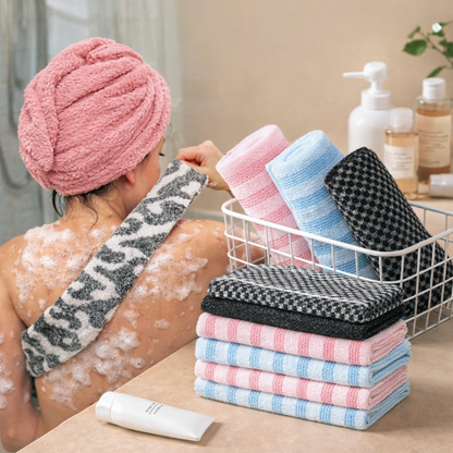 Serviette de douche exfoliante Kelora